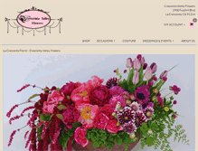 Tablet Screenshot of cvflowermart.com